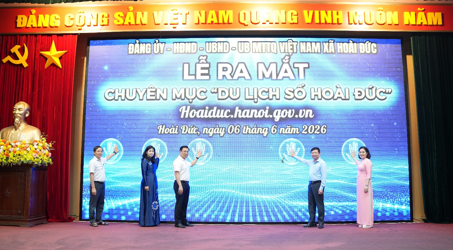 Hoài Đức tổ chức lễ ra mắt chuyên mục Du lịch số Hoài Đức và phát động cuộc thi "Ứng dụng trí tuệ nhân tạo (AI) xây dựng video clip với chủ đề Hoài Đức quê ta"- Ảnh 7.