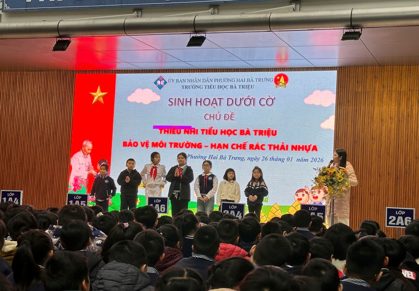 Cô giáo Tổng phụ trách Đội năng động, nhiệt huyết, trách nhiệm của trường Tiểu học Bà Triệu- Ảnh 7.