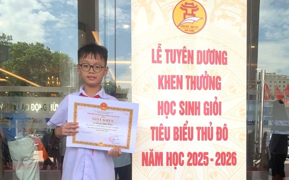 Dương Minh Thiện – Cậu học trò nhỏ giàu nghị lực và đam mê học tập