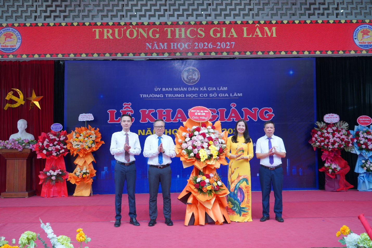XÃ GIA LÂM TƯNG BỪNG NGÀY HỘI KHAI TRƯỜNG NĂM HỌC 2026 – 2027- Ảnh 2.