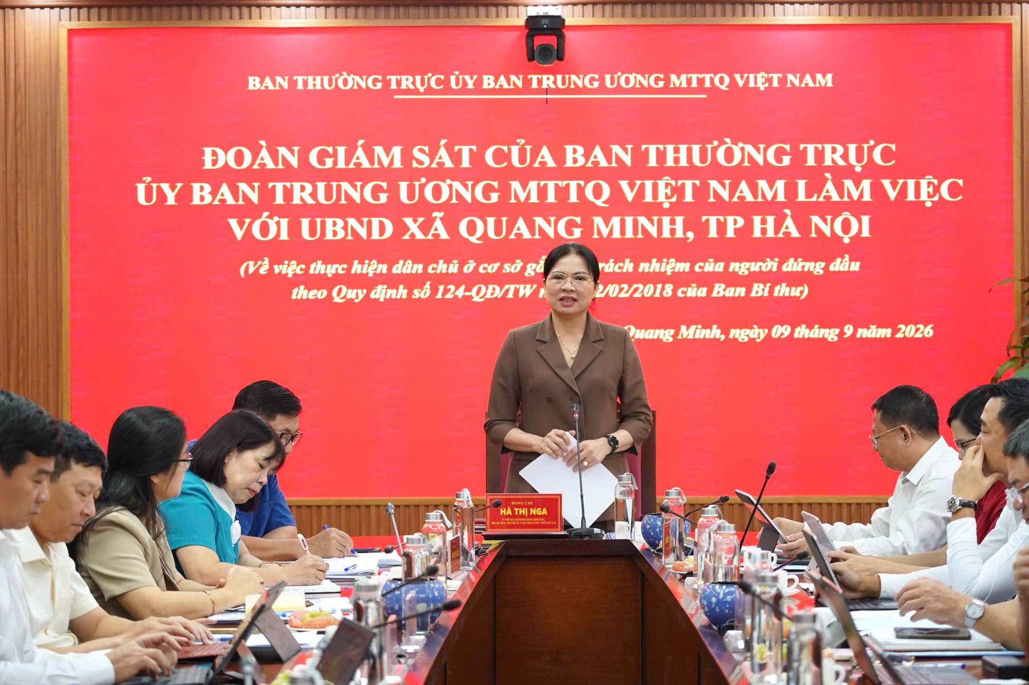 Xã Quang Minh: Nâng cao chất lượng thực hiện dân chủ ở cơ sở gắn với trách nhiệm của người đứng đầu - Ảnh 5.