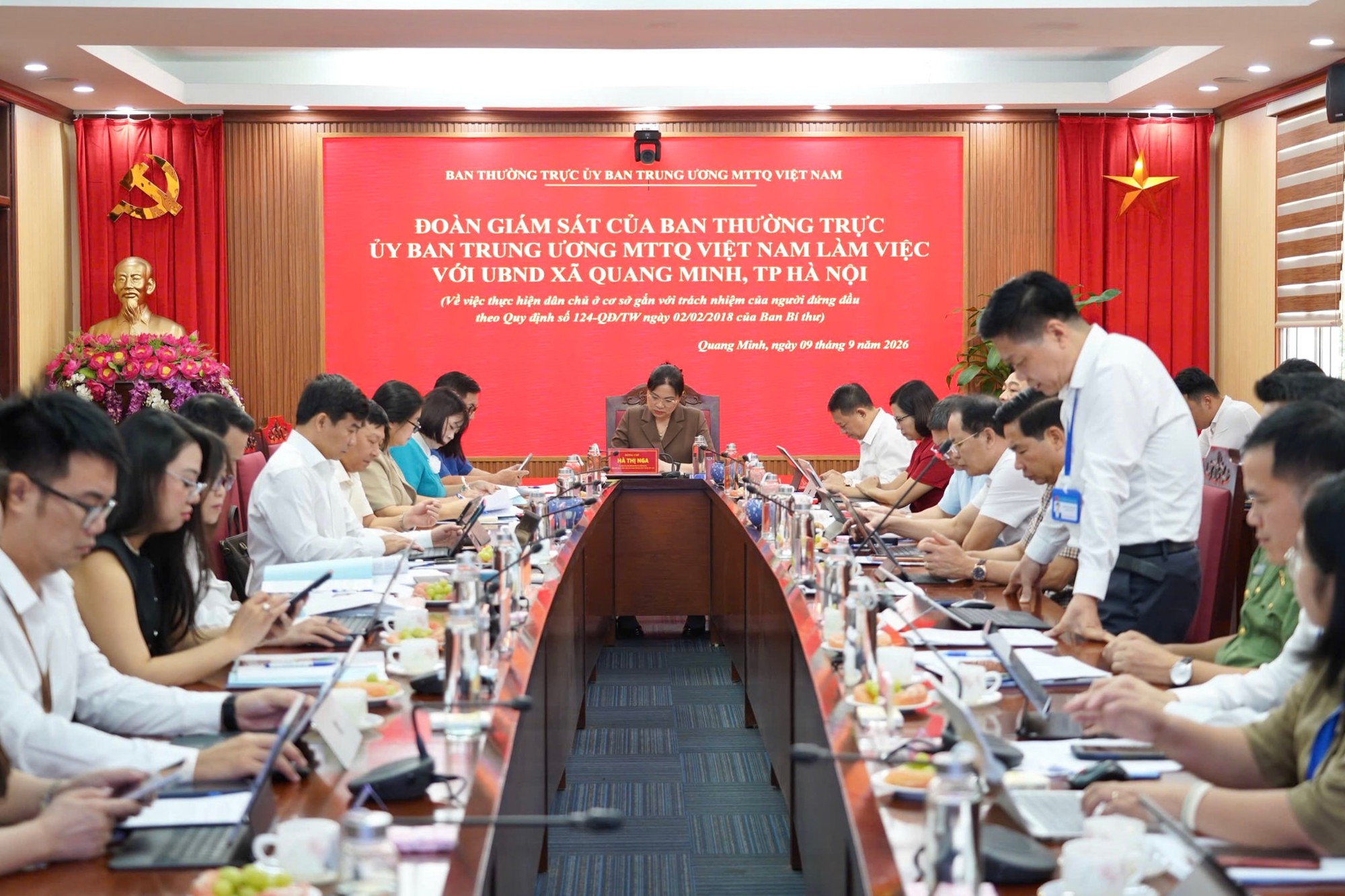Xã Quang Minh: Nâng cao chất lượng thực hiện dân chủ ở cơ sở gắn với trách nhiệm của người đứng đầu - Ảnh 3.