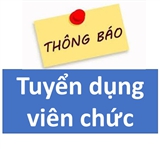 Thông báo về việc tuyển dụng viên chức làm việc tại các đơn vị sự nghiệp trực thuộc Sở Xây dựng Hà Nội năm 2021