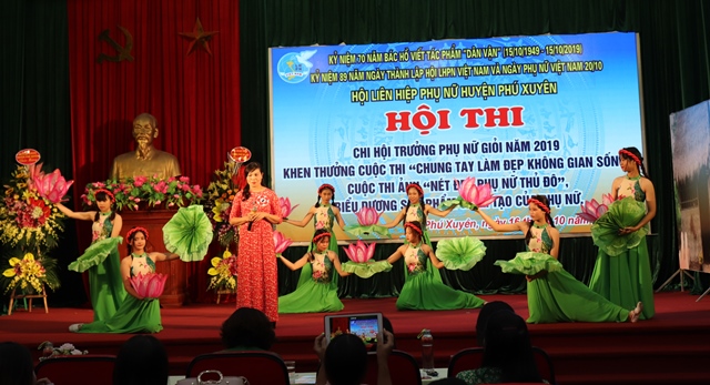 Hội thi “Chi hội trưởng phụ nữ giỏi” năm 2019