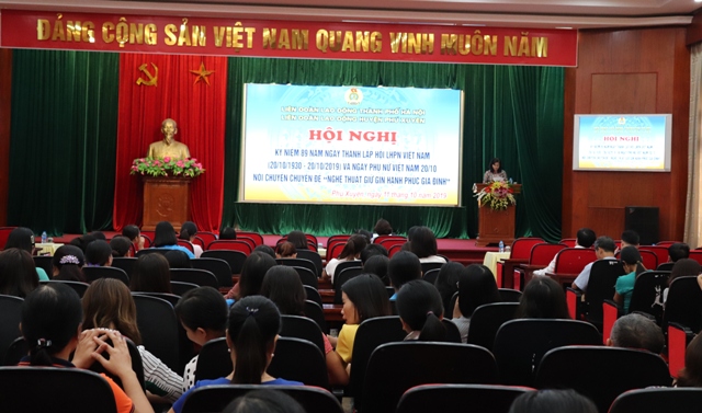 Kỷ niệm 89 năm ngày thành lập Hội LHPN Việt Nam  20/10/1930-20/10/2019