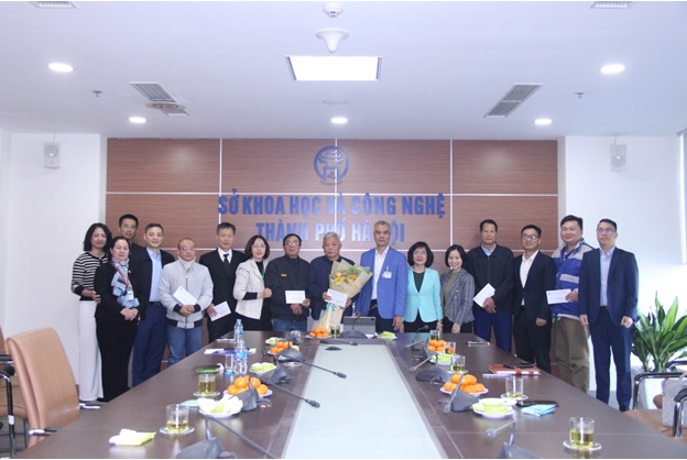 Sở Khoa học và Công nghệ Hà Nội gặp mặt Hội Cựu chiến binh nhân ngày thành lập Quân đội nhân dân Việt Nam 22/12