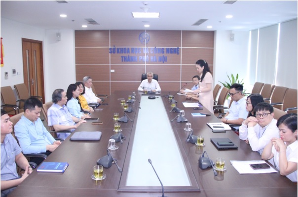 Hội nghị công bố Quyết định về nhân sự Ban chấp hành Công đoàn Sở Khoa học và Công nghệ Hà Nội