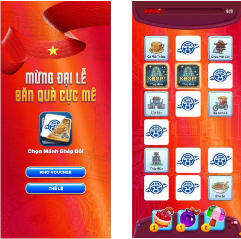 CHIẾN DỊCH GAMIFICATION DÀNH CHO CÔNG DÂN TRÊN iHANOI DỊP ĐẠI LỄ