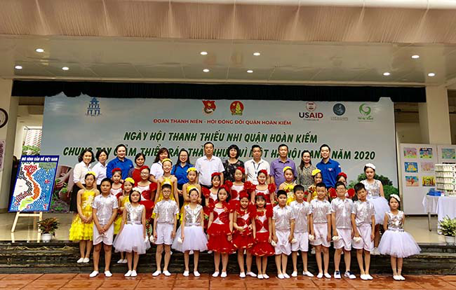Quận Đoàn Hoàn Kiếm tổ chức Ngày hội chung tay giảm thiểu rác thải nhựa
