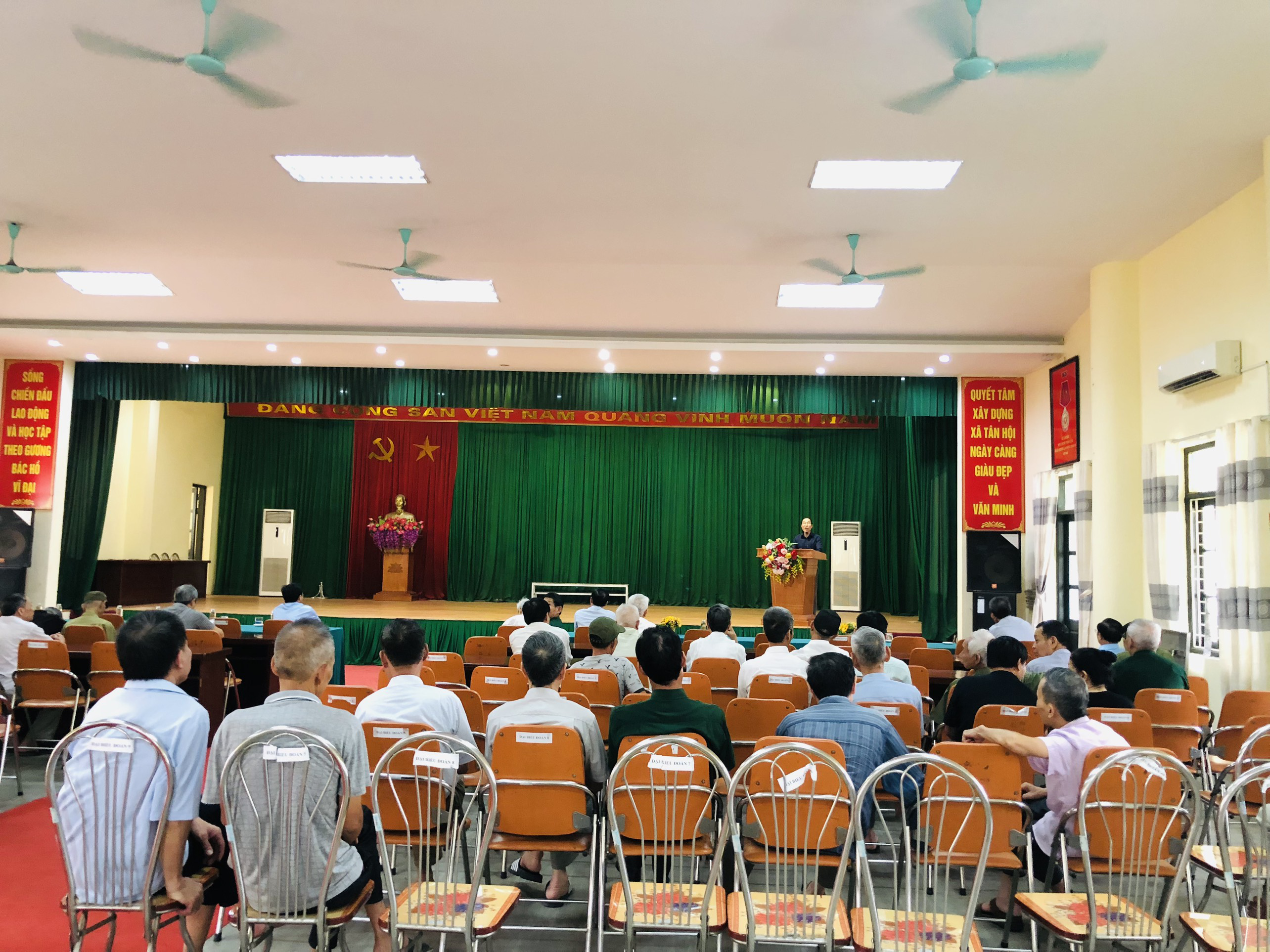 Hội Cực chiến binh xã Tân Hội tổ chức Hội nghị tuyên truyền thời sự đợt 1 năm 2023
