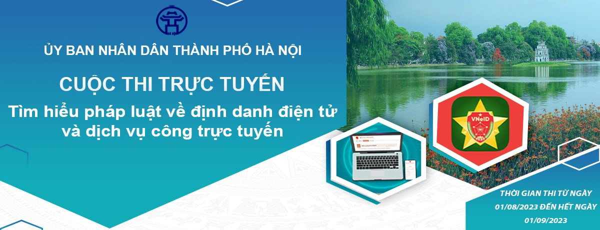 Phát động Cuộc thi “Tìm hiểu pháp luật về định danh điện tử và dịch vụ công trực tuyến”
