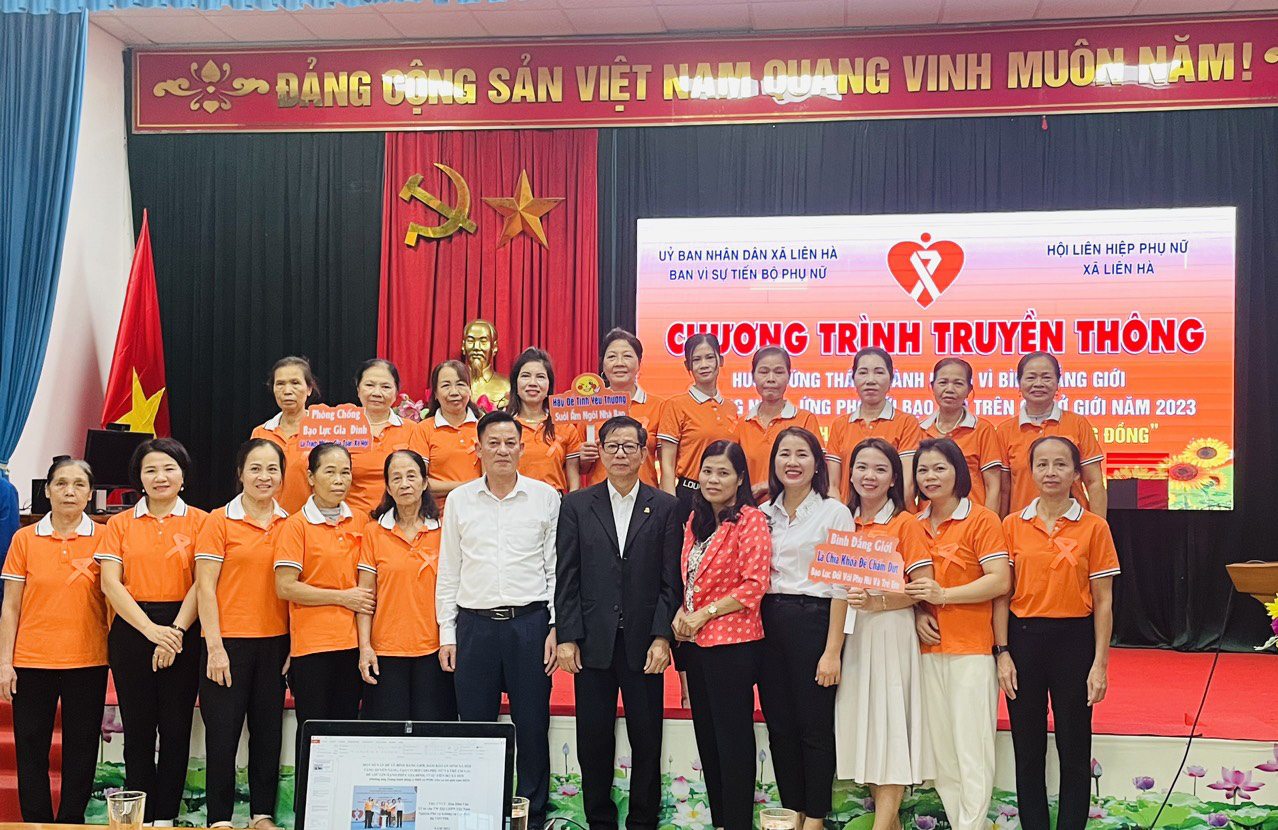 Hưởng ứng tháng hành động vì bình đẳng giới, phòng ngừa và ứng phó với bạo lực trên cơ sở giới năm 2023