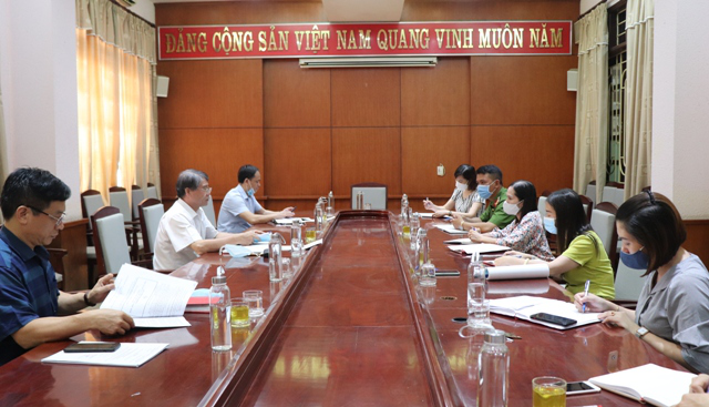 Họp Ban chỉ đạo Đại hội đại biểu Hội liên hiệp phụ nữ huyện nhiệm, nhiệm kỳ 2021-2026