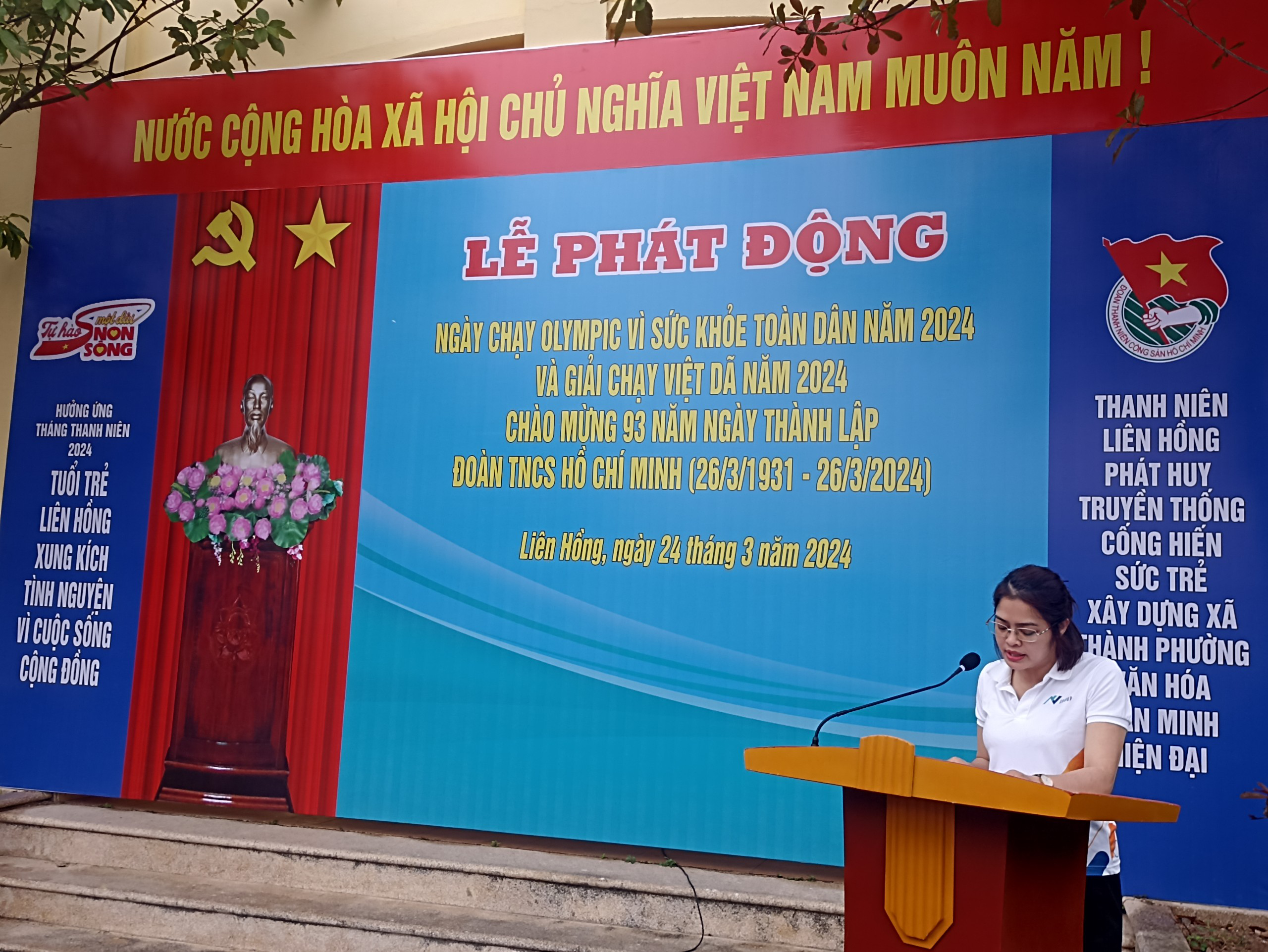 Lễ phát động Ngày chạy Olymppic vì sức khỏe toàn dân và Giải chạy Việt dã năm 2024.