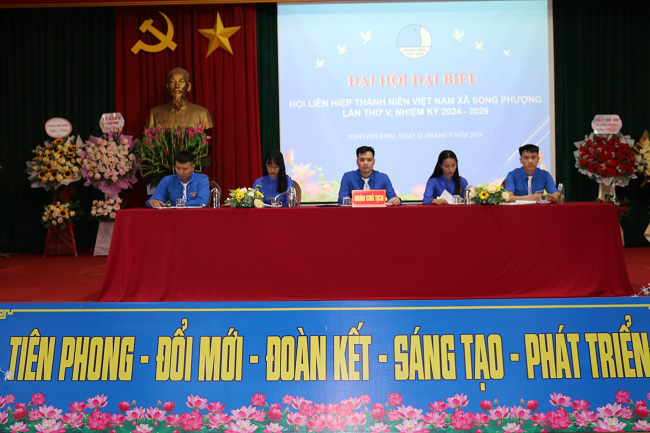 Đại hội Hội LHTN Việt Nam xã Song Phượng lần thứ V, nhiệm kỳ 2024-2029