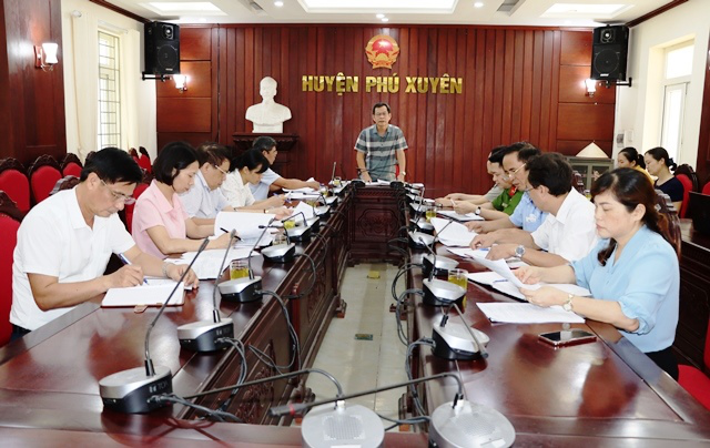 Thường trực HĐND huyện thẩm tra các báo trước kỳ họp thường lệ giữa năm 2023