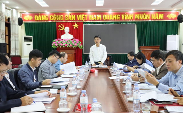 Thẩm tra các văn bản chuẩn bị Kỳ họp thứ 13 HĐND huyện, khoá XX, nhiệm kỳ 2021-2026
