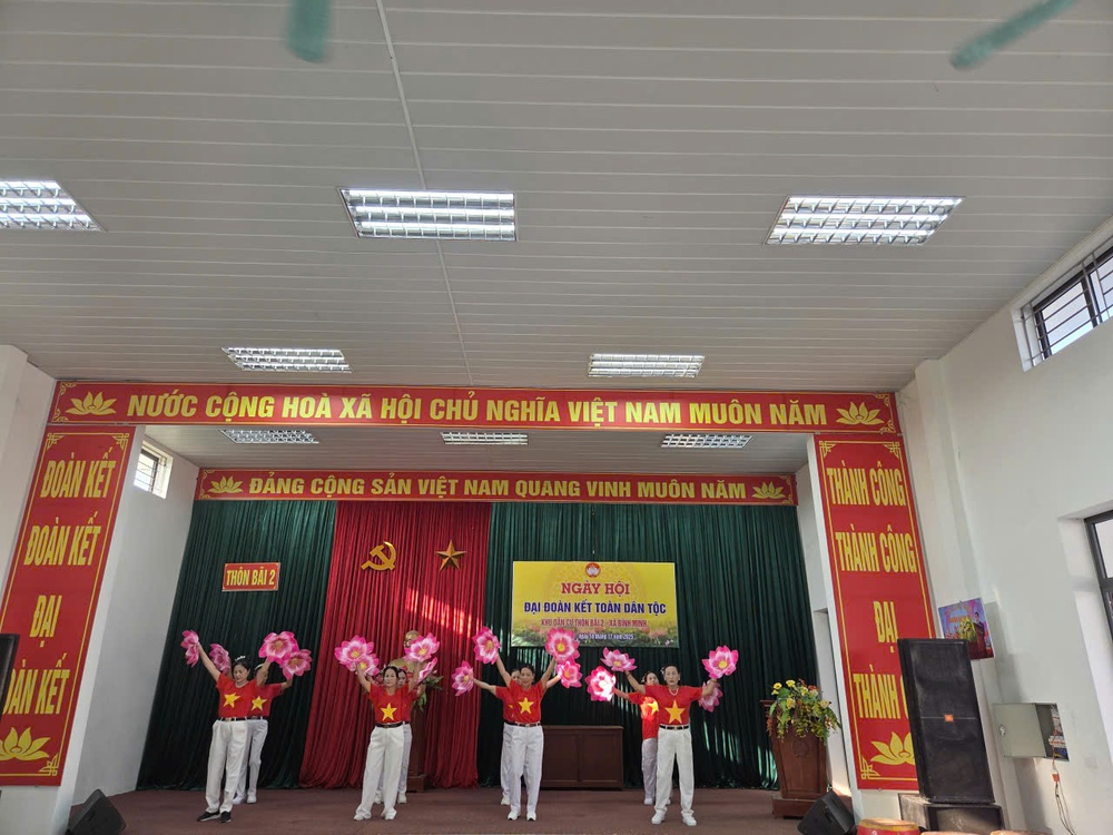Ban công tác Mặt trận thôn Bãi 2 xã Bình Minh tổ chức Ngày hội Đại đoàn kết toàn dân- Ảnh 8.