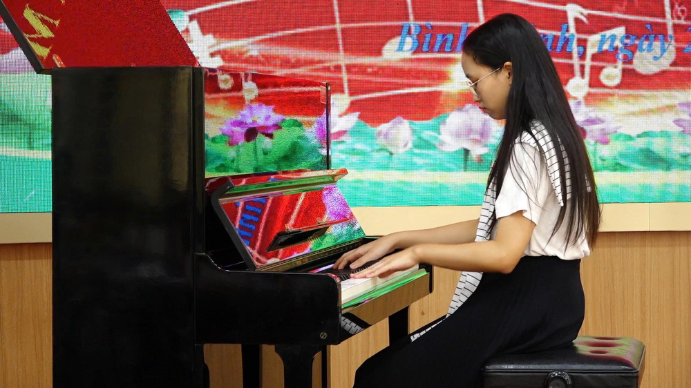 SẮC MÀU TÀI NĂNG NHẠC CỤ HỌC SINH PHỔ THÔNG XÃ BÌNH MINH LẦN THỨ NHẤT, NĂM 2025- Ảnh 13.