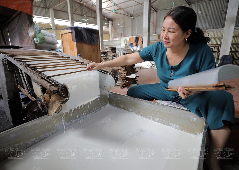 Làng nghề bánh đa nem Trung Hà, xã Yên Lãng- Ảnh 7.