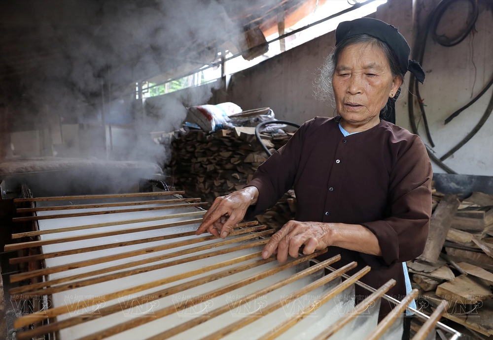 Làng nghề bánh đa nem Trung Hà, xã Yên Lãng- Ảnh 5.