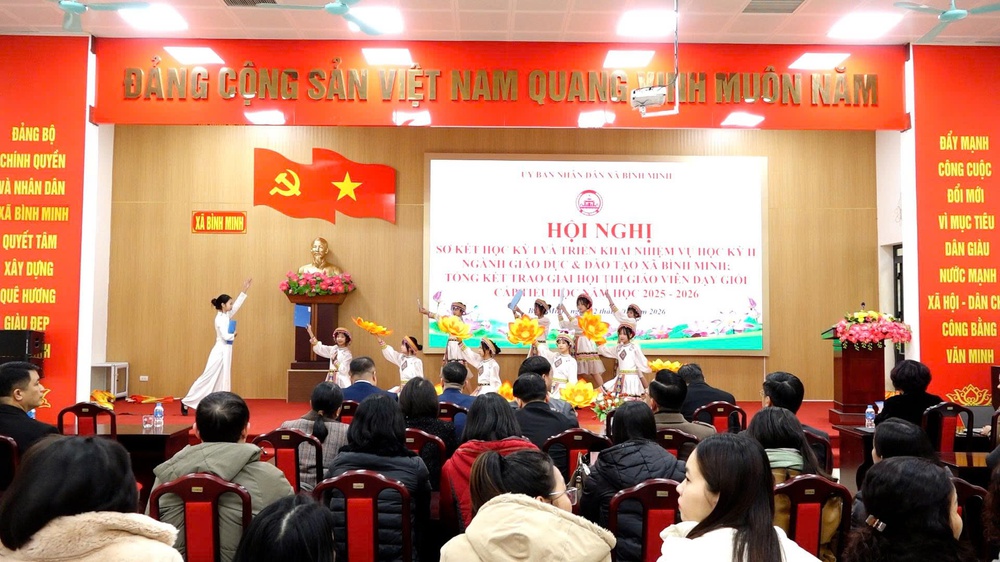 NGÀNH GIÁO DỤC VÀ ĐÀO TẠO XÃ BÌNH MINH SƠ KẾT HỌC KỲ I NĂM HỌC 2025 - 2026- Ảnh 7.