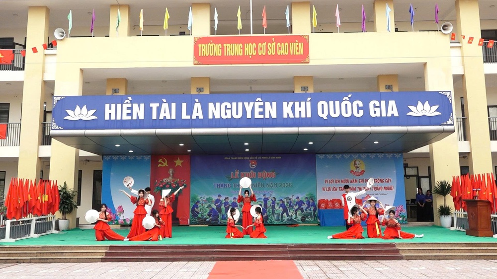 Bình Minh phát động tháng thanh niên và gắn biển công trình thanh niên năm 2026- Ảnh 1.