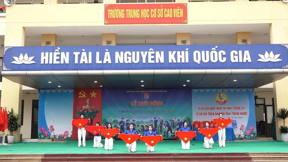 Bình Minh phát động tháng thanh niên và gắn biển công trình thanh niên năm 2026- Ảnh 2.
