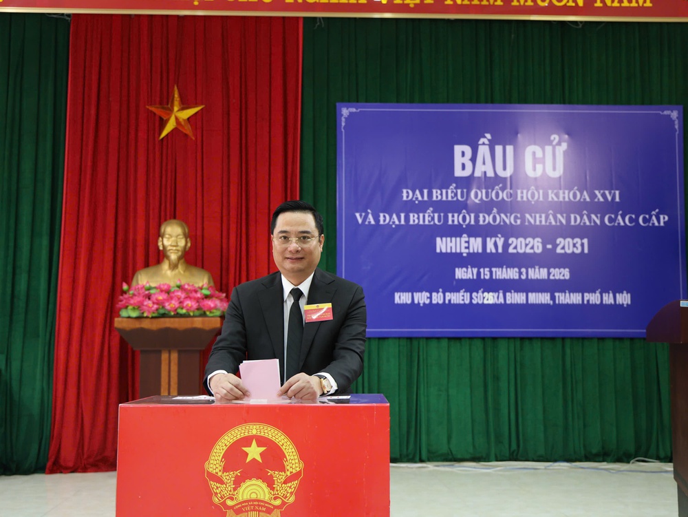 KHI ỨNG CỬ VIÊN HĐND THÀNH PHỐ THỰC HIỆN QUYỀN BẦU CỬ Ở QUÊ HƯƠNG- Ảnh 7.