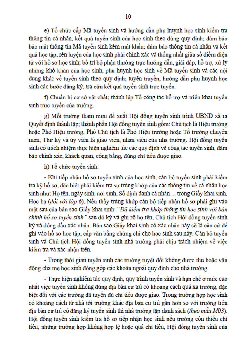 KẾ HOẠCH TUYỂN SINH ĐẦU CẤP NĂM HỌC 2026 - 2027- Ảnh 10.