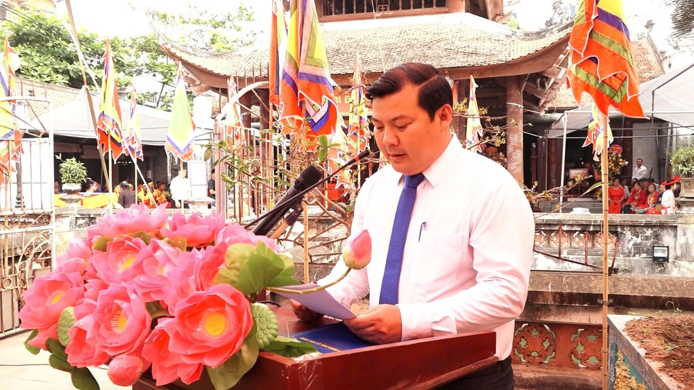 LỄ DÂNG HƯƠNG ĐỨC ĐẠI VƯƠNG LINH LANG VÀ GIÁ TRỊ DI SẢN LỄ HỘI LÀNG BÌNH ĐÀ- Ảnh 6.