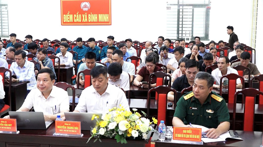 XÃ BÌNH MINH TẬP TRUNG XÂY DỰNG NỀN QUỐC PHÒNG TOÀN DÂN VỮNG CHẮC TỪ CƠ SỞ- Ảnh 6.