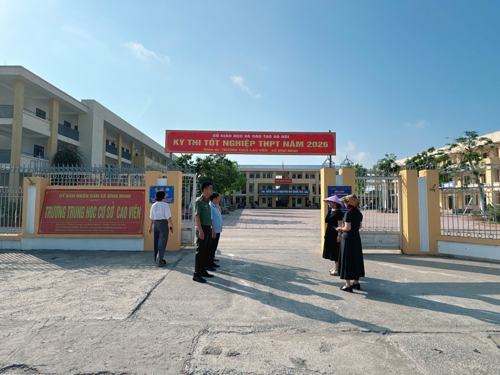 XÃ BÌNH MINH CHỦ ĐỘNG KIỂM TRA CÔNG TÁC CHUẨN BỊ CHO KỲ THI TỐT NGHIỆP THPT NĂM 2026- Ảnh 7.