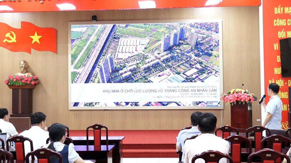 HỘI NGHỊ LẤY Ý KIẾN ĐỒ ÁN QUY HOẠCH CHI TIẾT TỈ LỆ 1/500 CÁC KHU NHÀ Ở XÃ HỘI TRÊN ĐỊA BÀN XÃ BÌNH MINH- Ảnh 5.