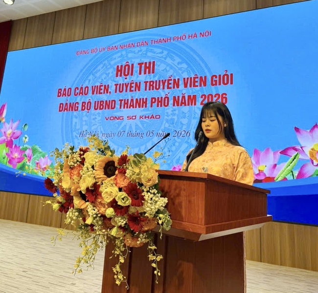 Trung tâm Phục vụ hành chính công thành phố Hà Nội tham gia Hội thi Báo cáo viên, Tuyên truyền viên giỏi Đảng bộ UBND Thành phố năm 2026- Ảnh 1.