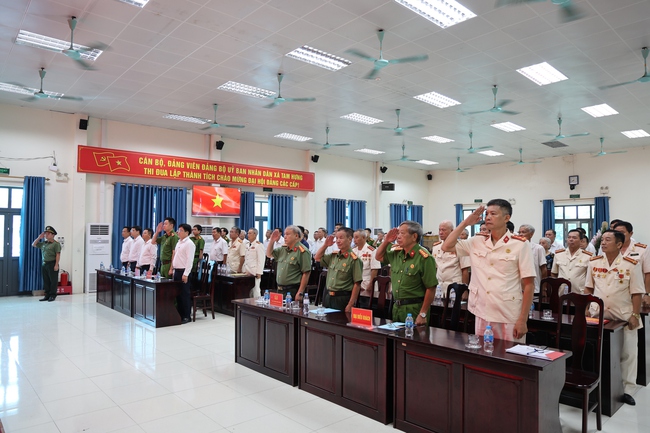 Đại hội thành lập Hội Cựu Công an nhân dân xã Tam Hưng lần thứ nhất, nhiệm kỳ 2026 – 2031- Ảnh 1.