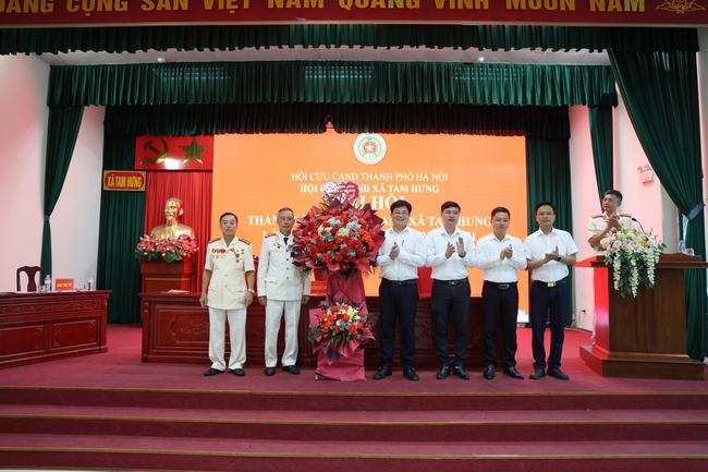 Đại hội thành lập Hội Cựu Công an nhân dân xã Tam Hưng lần thứ nhất, nhiệm kỳ 2026 – 2031- Ảnh 3.