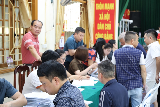 Xã Tam Hưng chi trả tạm ứng hơn 33 tỷ đồng hỗ trợ giải phóng mặt bằng Dự án Khu đô thị mới Mỹ Hưng - Cienco5.- Ảnh 3.
