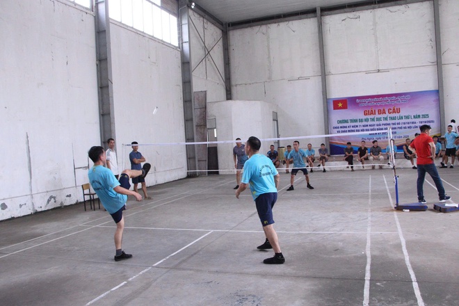 Xã Phú Nghĩa tổ chức Giải đá cầu trong chương trình Đại hội Thể dục Thể thao lần thứ I năm 2025- Ảnh 5.