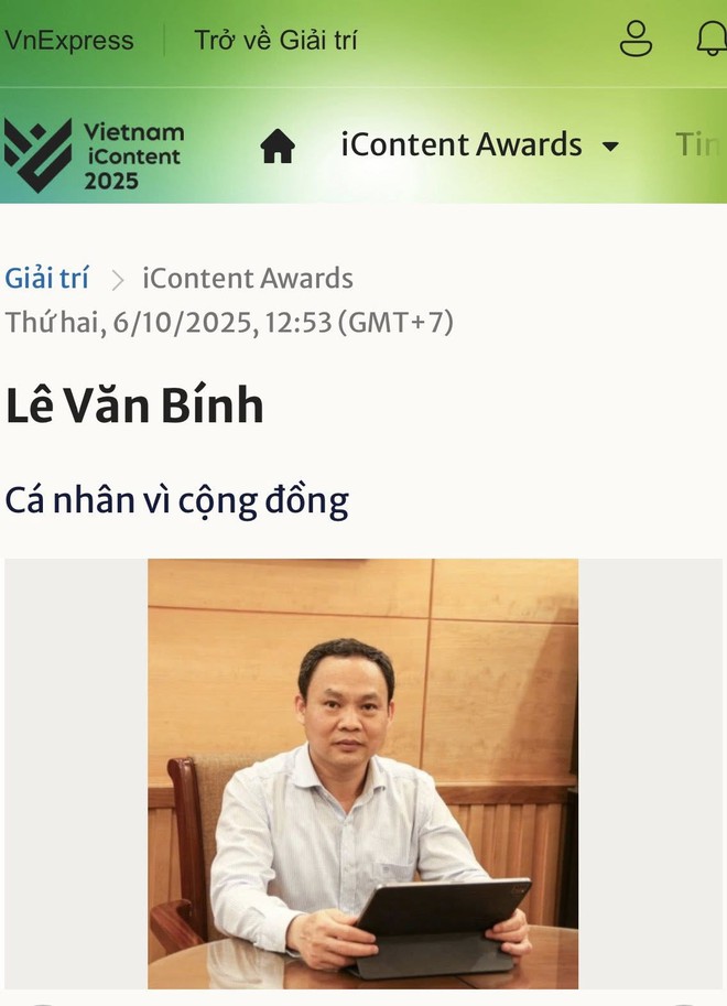Giải thưởng các Nhà sáng tạo nội dung số Việt Nam - Vietnam iContent Awards 2025- Ảnh 1.