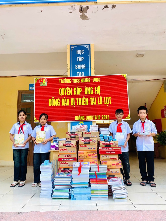 HƯỞNG ỨNG HOẠT ĐỘNG ỦNG HỘ ĐỒNG BÀO VÙNG LŨ VÀ QUỸ “VÌ NGƯỜI NGHÈO”- Ảnh 4.