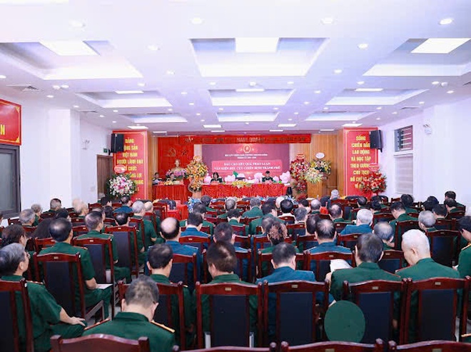 Đại hội đại biểu Hội Cựu chiến binh phường Khương Đình lần thứ VIII, nhiệm kỳ 2025-2030 thành công tốt đẹp.- Ảnh 6.