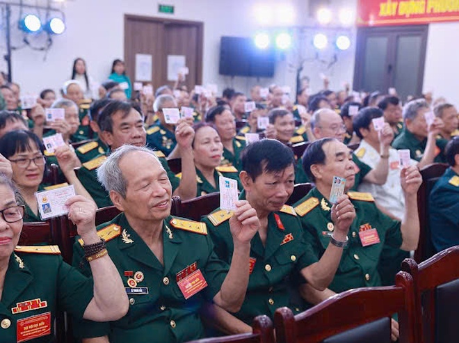 Đại hội đại biểu Hội Cựu chiến binh phường Khương Đình lần thứ VIII, nhiệm kỳ 2025-2030 thành công tốt đẹp.- Ảnh 7.