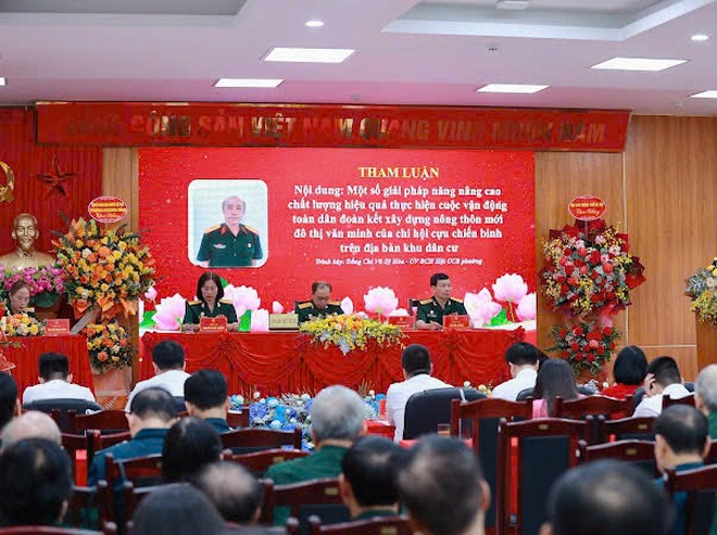 Đại hội đại biểu Hội Cựu chiến binh phường Khương Đình lần thứ VIII, nhiệm kỳ 2025-2030 thành công tốt đẹp.- Ảnh 4.