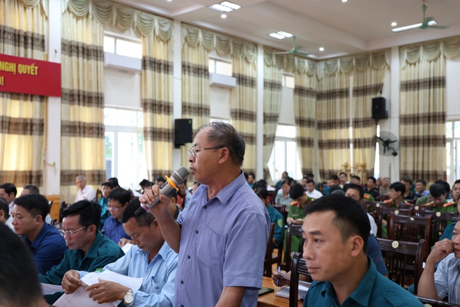 Hội đồng nghĩa vụ quân sự xã Phú Nghĩa tổ chức Hội nghị xét duyệt tiêu chuẩn công dân nam trong độ tuổi gọi nhập ngũ năm 2026- Ảnh 4.