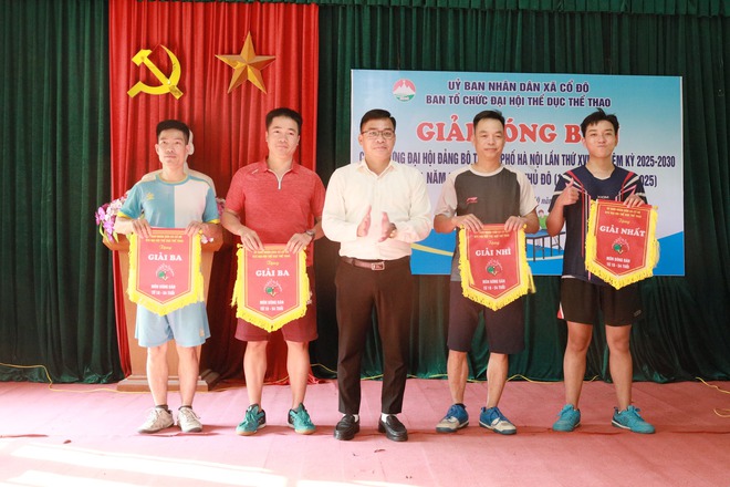 UBND XÃ CỔ ĐÔ TỔ CHỨC GIẢI BÓNG BÀN XÃ CỔ ĐÔ NĂM 2025- Ảnh 5.
