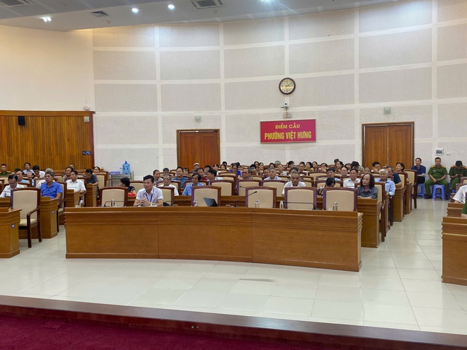 Phường Việt Hưng tổ chức Hội nghị triển khai thực hiện chiến dịch làm giàu, làm sạch cơ sở dữ liệu đất đai trên địa bàn phường- Ảnh 10.