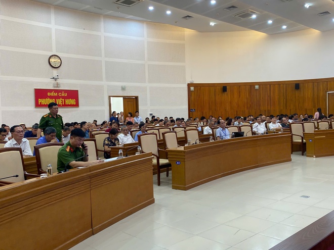 Phường Việt Hưng tổ chức Hội nghị triển khai thực hiện chiến dịch làm giàu, làm sạch cơ sở dữ liệu đất đai trên địa bàn phường- Ảnh 4.