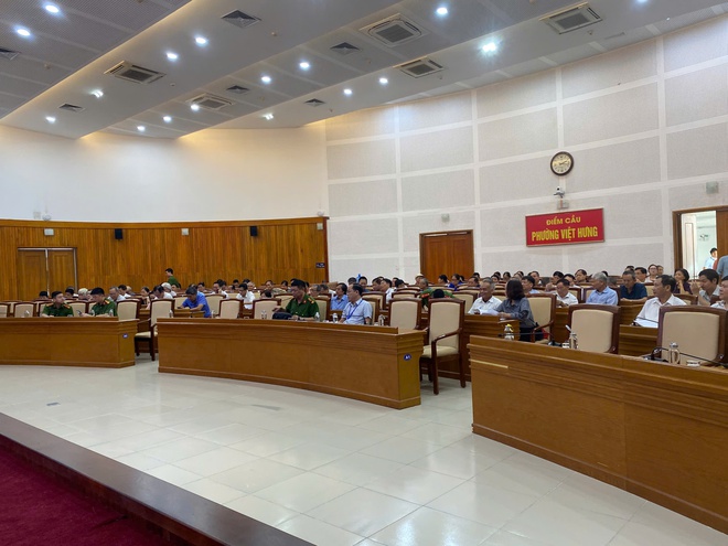 Phường Việt Hưng tổ chức Hội nghị triển khai thực hiện chiến dịch làm giàu, làm sạch cơ sở dữ liệu đất đai trên địa bàn phường- Ảnh 8.