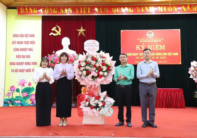 HỘI NÔNG DÂN XÃ HỒNG VÂN KỶ NIỆM 95 NĂM NGÀY THÀNH LẬP HỘI NÔNG DÂN VIỆT NAM (14/10/1930 - 14/10/2025)- Ảnh 2.
